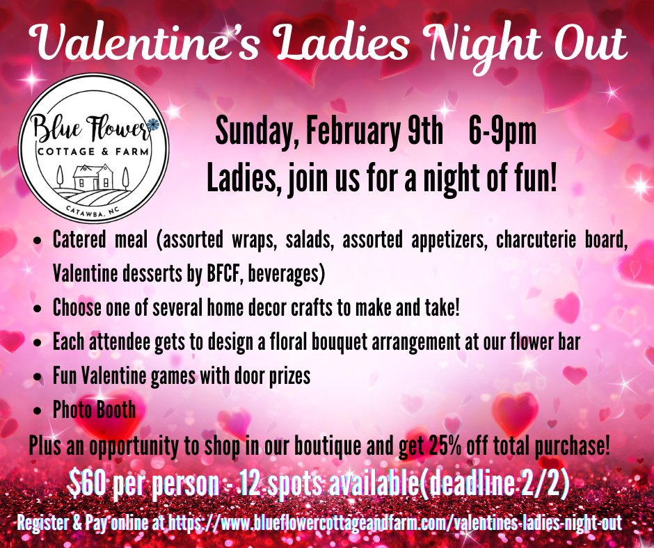 Ladies Valentine Event 2/9